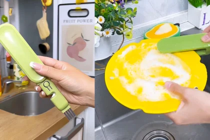 Knife Sharpener and Gap Cleaning Brush